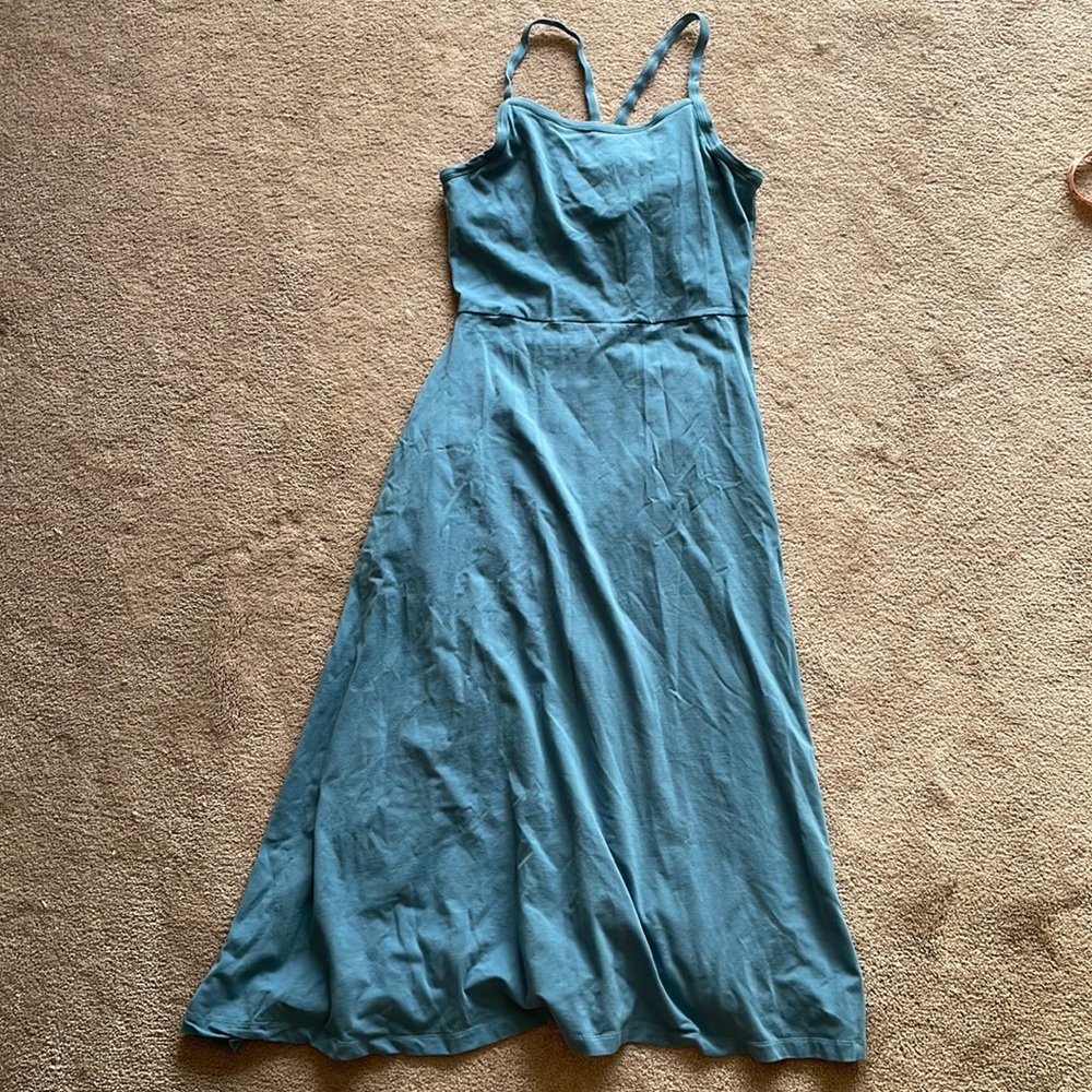 Blue Pact Fit and Flare Dress Dress Small S